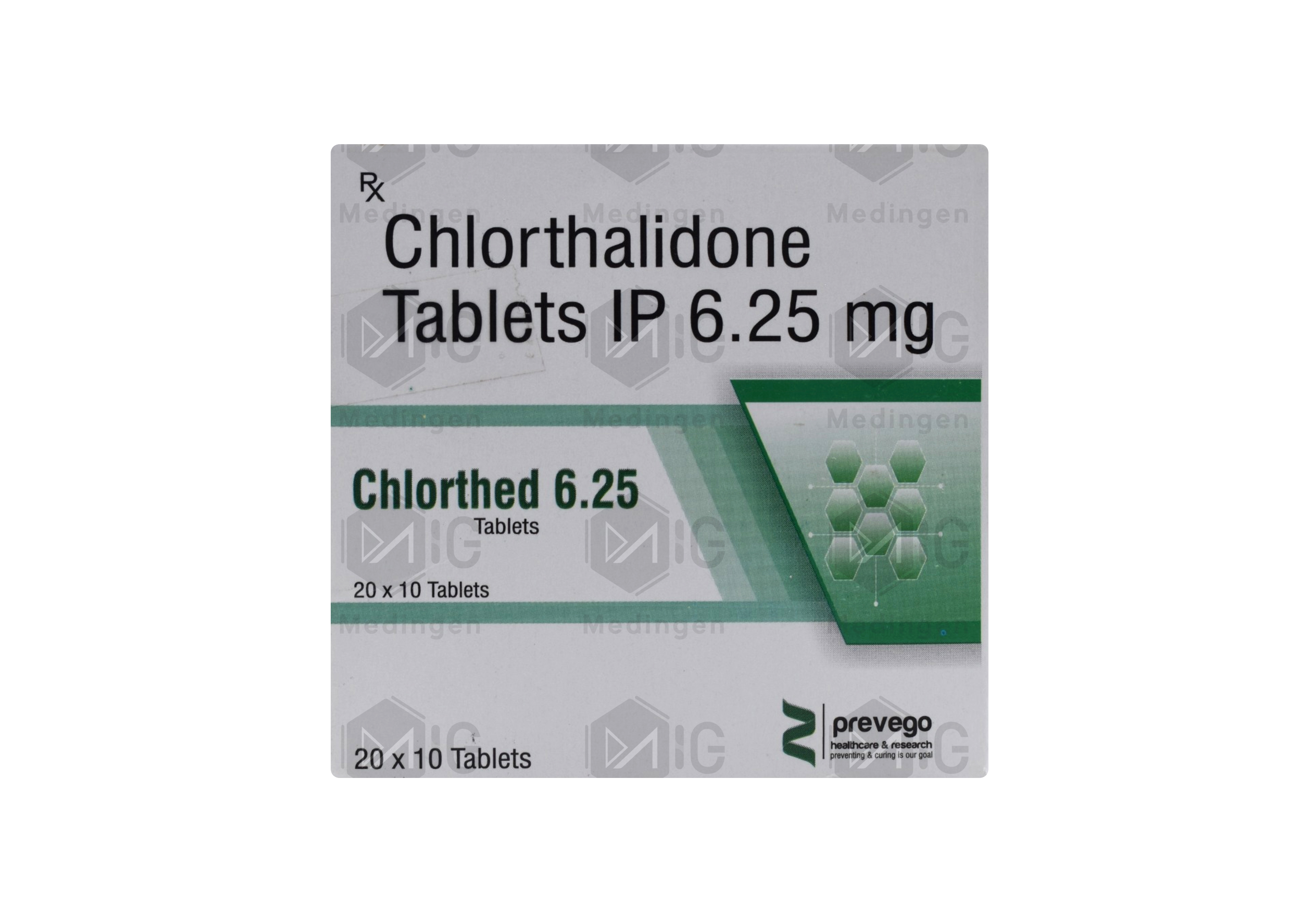 CHLORTHED 6.25MG